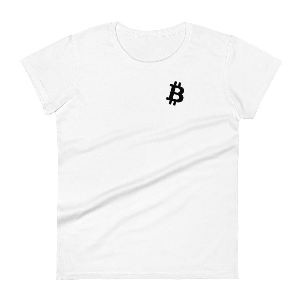 Women's short sleeve Bitcoin t-shirt