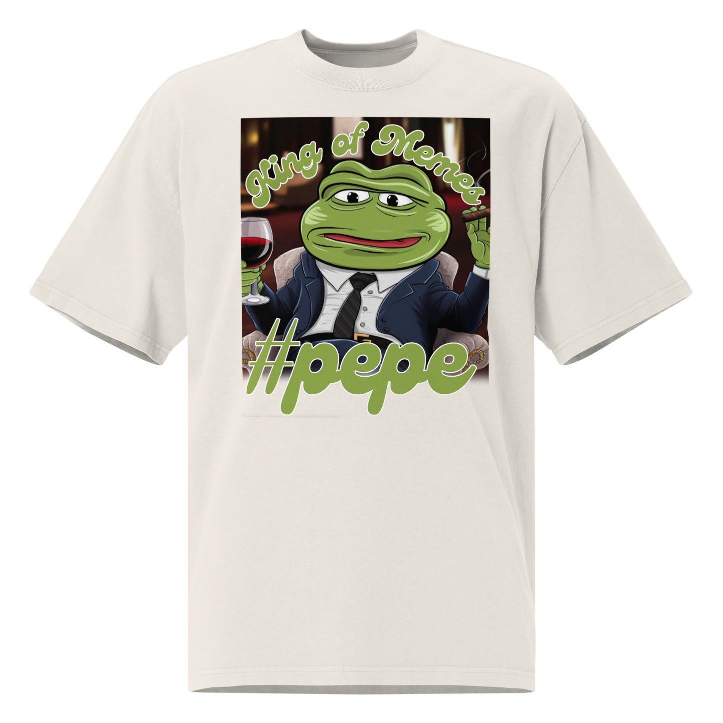 PEPE Oversized faded t-shirt